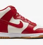 Кроссовки женские Nike Dunk High Beige/Red DD1869-114