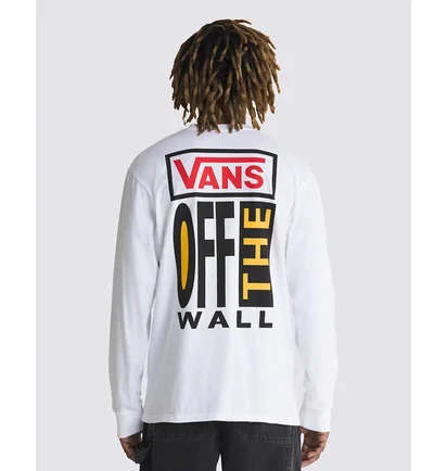 Лонгслив мужской Vans 106 Ave White VN000GWKWHT