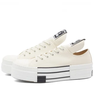 Кеды мужские Converse X Rick Owens Dbl Drkstar Ox Beige A04955C