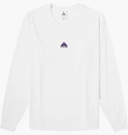 Лонгслів чоловічий Nike Acg Lungs T-Shirt White DR7753-122