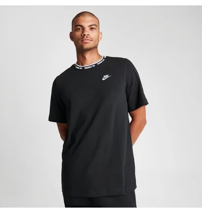 Футболка чоловіча Nike Sportswear Club Futura Logo T-Shirt Black FB7309-010