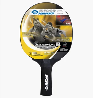 Ракетка для настольного тенниса Donic Sensation 500 Black/Red 714402