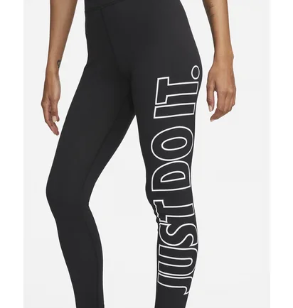 Легінси жіночі Nike Sportswear Classics Graphic High-Waisted Leggings Black DV7793-010