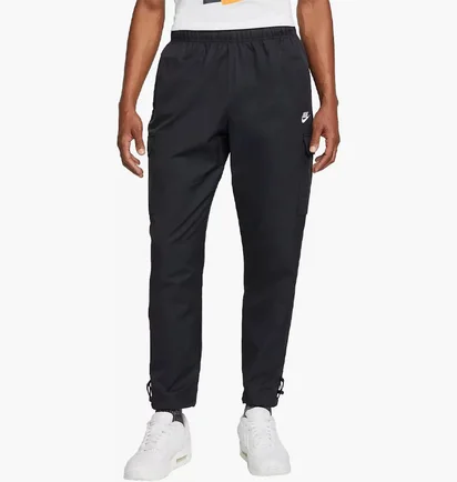Штаны мужские Nike Sportswear Repeat Woven Trousers Black DX2033-010