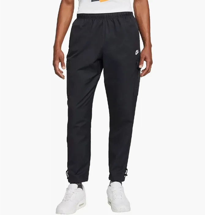 Штаны мужские Nike Sportswear Repeat Woven Trousers Black DX2033-010