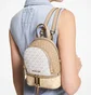 Рюкзак жіночий Michael Kors Rhea Mini Color-Block Logo Backpack Beige 30S0GEZB0B-BUTTERMILK-MULTI-66195