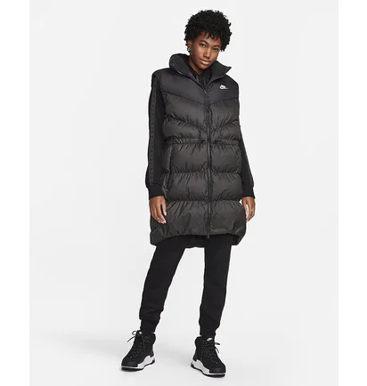 Жилетка жіноча Nike Therma-Fit Sportswear Windpuffer Black FB8794-010