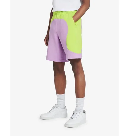Шорты мужские Nike Club Fleece Color Clash Shorts Pink/Grey DR9856-321