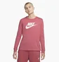 Лонгслив женский Nike Womens Long-Sleeve T-Shirt Pink Bv6171-622