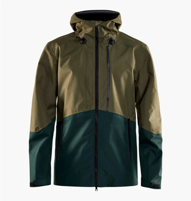 Ветровка мужская Craft Shell Green/Camo 1908004-669000