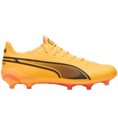 Бутсы унисекс Puma King Ultimate Fg/Ag Yellow 107563-08
