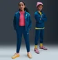 Спортивний костюм дитячий Nike Df Trck Pk Blue HQ9315-415