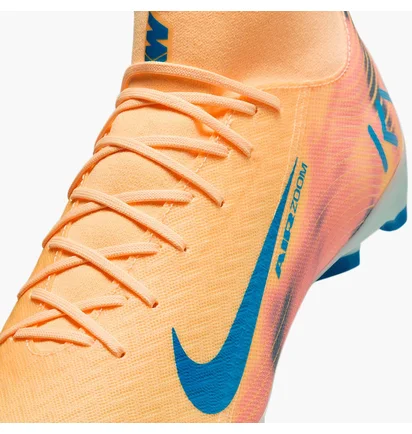 Бутси унісекс Nike Air Zoom Mercurial Superfly X Academy X Mbappe Mg Peach FQ8293-801