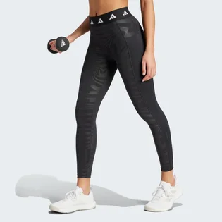 Легінси жіночі Adidas Techfit Printed 7/8 Leggings Black IN6879