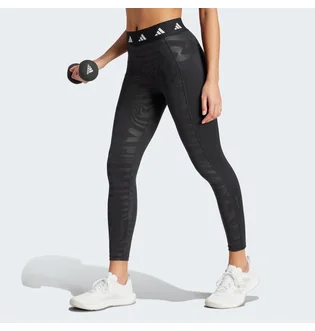 Легінси жіночі Adidas Techfit Printed 7/8 Leggings Black IN6879