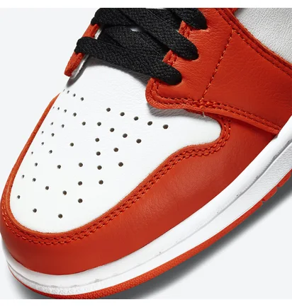 Кроссовки мужские Air Jordan 1 Low Og White/Red CZ0790-801