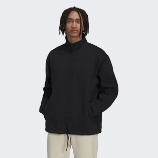 Кофта мужская Adidas Adicolor Contempo Half-Zip Crew Sweatshirt Black Hk0311