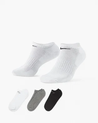Носки унисекс Nike Everyday Cushion No Show Multi (3 пары) Sx7673-964