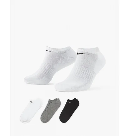 Носки унисекс Nike Everyday Cushion No Show Multi (3 пары) Sx7673-964