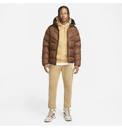 Худі чоловіче Nike Sportswear Club Fleece Yellow Bv2654-722