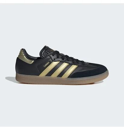 Кросівки унісекс Adidas Samba Messi Indoor Soccer Shoes Black IH8159
