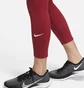 Леггинсы женские Nike Womens Mid-Rise Crop Pocket Running Leggings Red Cn8043-615