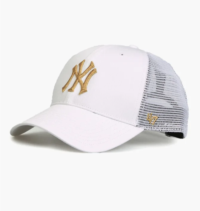 Кепка унисекс 47 Brand Ny Yankees White B-Brmtl17Ctp-Wh