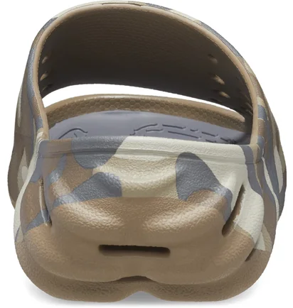 Тапочки унисекс CROCS Echo Camo Redux Slide Camo/Brown 209010-025