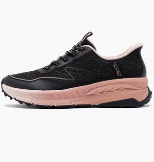 Кроссовки женские Skechers Slip-Ins Switch Back Black 180157-BKPK