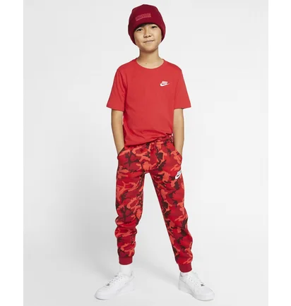 Футболка детская Nike B Nsw Tee Emb Futura Red AR5254-657