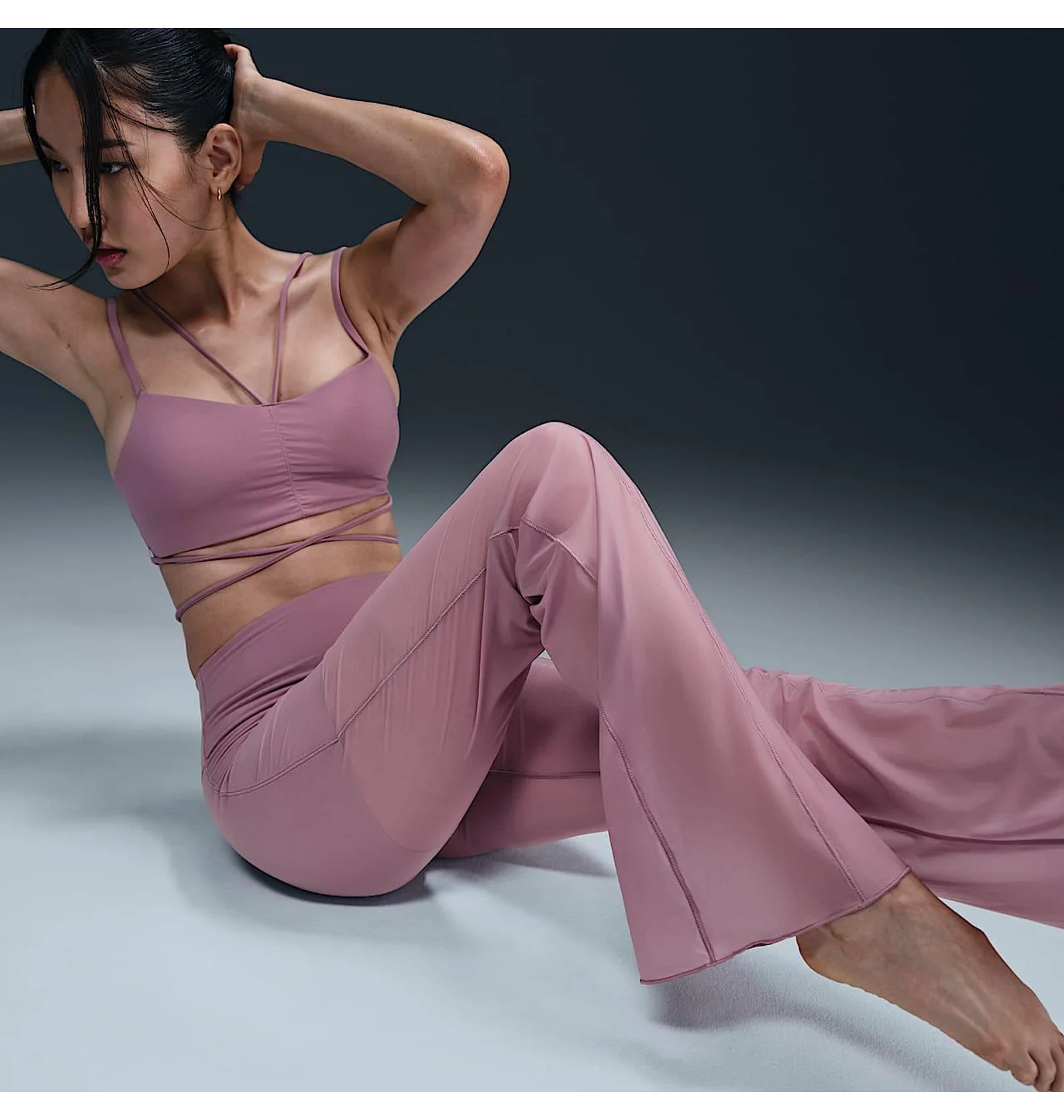 ᐉ Штаны женские Nike Df Zenvy Hr Sheer Pant Pink FV7894-523