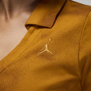 Сорочка жіноча Air Jordan Knit Short-Sleeve Top Brown FN5402-241
