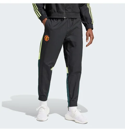 Штани чоловічі Adidas Manchester United Woven Tracksuit Bottoms Black IP9191
