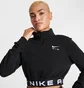 Кофта жіноча Nike Air Quarter-Zip Jacket Black FB8067-010