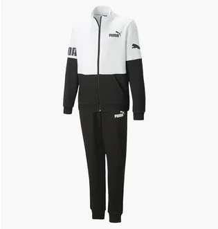 Спортивный костюм унисекс Puma Power Sweat Suit White/Black 674265-01