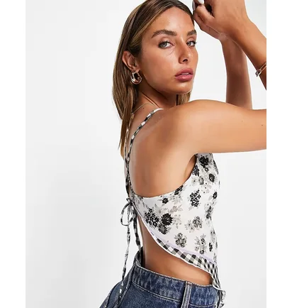 Топ жіночий ASOS Design White 2011868