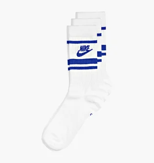 Носки унисекс Nike U Nk Nsw Everyday Essential Crew (3 пары) Stripes White Cq0301-105