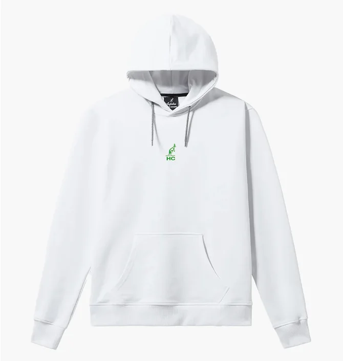 Худи мужское AUSTRALIAN Zoom Hoodie Fleece White HCUFE0060-002