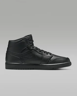 Кроссовки мужские Air Jordan 1 Mid Black 5554724-093
