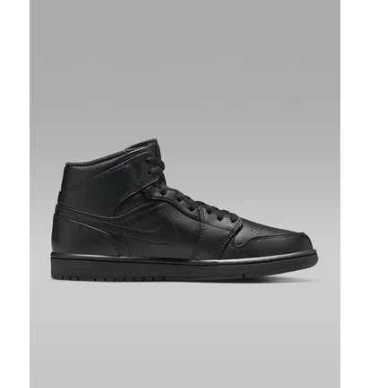 Кросівки чоловічі Air Jordan 1 Mid Black 5554724-093