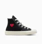 Кеди дитячі Converse X Comme Des Garçons Single Heart Chuck 70 Black A08802C