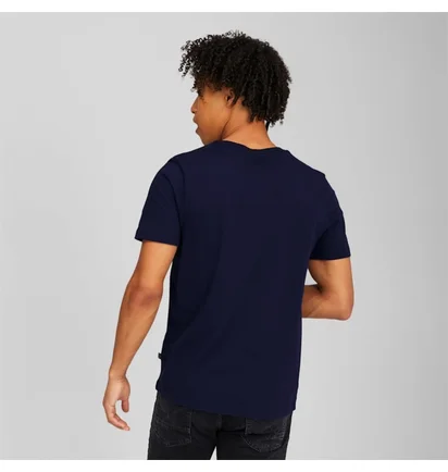 Футболка мужская Puma Essentials Logo Tee Blue 586449-06