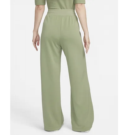 Штани жіночі Nike Sportswear Essential High-Waisted Wide-Leg Pants Green FB8490-386