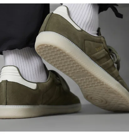 Кроссовки мужские Adidas Samba Shoes Olive Ig9682
