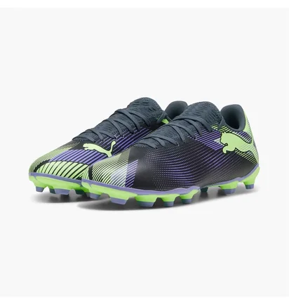 Бутси чоловічі Puma Future 7 Play Firm Ground/Artificial Ground Soccer Cleats Black/Green 107939-03