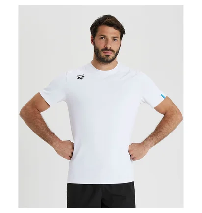 Футболка мужская Arena Team T-Shirt Solid White 004900-100