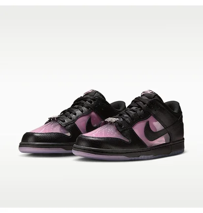 Кроссовки мужские Nike Dunk Low Retro Prm Black/Pink IM3077-600