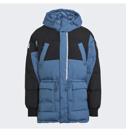 Куртка мужская Adidas Adventure Down Regen Hooded Puffer Jacket Blue HL6745