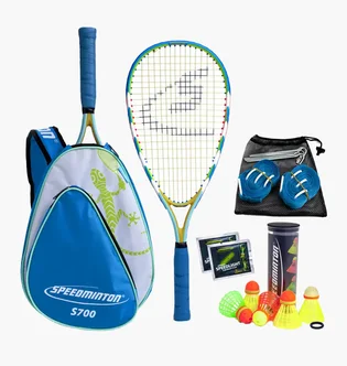Набір для бадмінтону Talbot torro Speedminton Set S700 Blue/White 400085