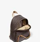 Рюкзак женский Michael Kors Slater Extra-Small Logo Brown 30T0G04B0B-BRN-ACORN-16577